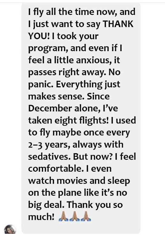 4-star review: Perfect for nervous flyers